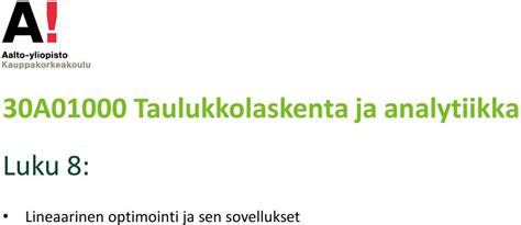  Stearolaatti – Yleisnäkymä ja Sovellukset Tavoitteena Toimivuuden Optimointi!